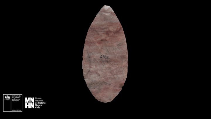 Cuchillo lítico Taltaloide – Modello 3D gratuito STL