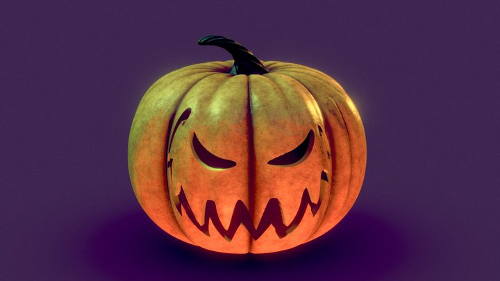 Halloween Pumpkin 🎃 3D Model
