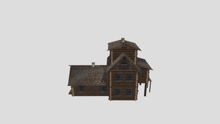 Wooden Castle – Modelo 3D gratuito STL