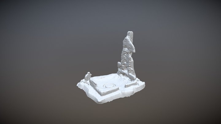 Ruins at Chocolate Plantation 3D Model