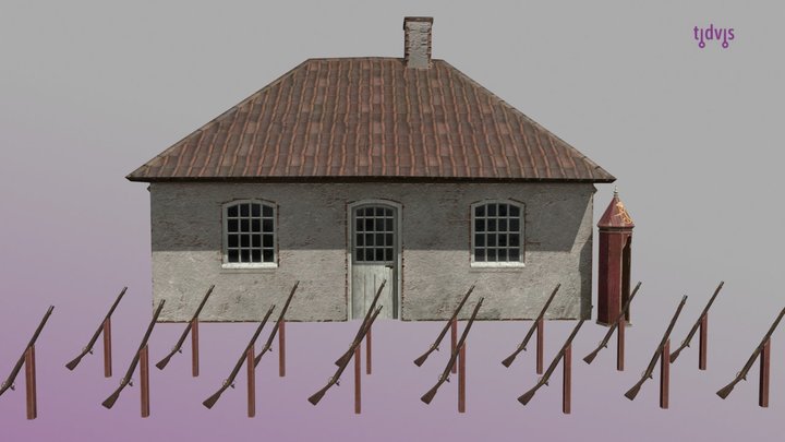 Tollvaktboden 1798 – Kostenloses 3D-Modell STL