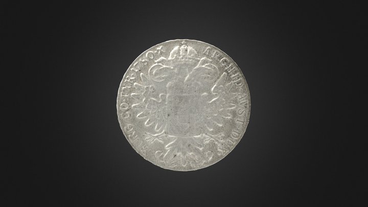 Maria-Theresien-Thaler 3D Model