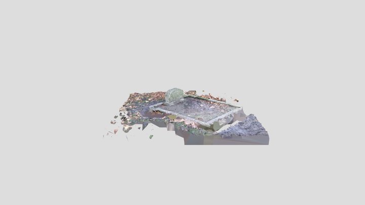 Dick Turpin grave 3D Model