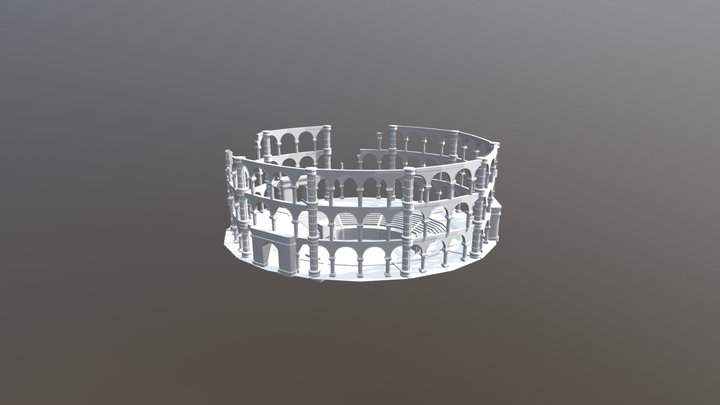 Coliseum Wip 3D Model