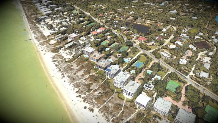 Sanibel Island, Florida, USA – Modello 3D gratuito STL