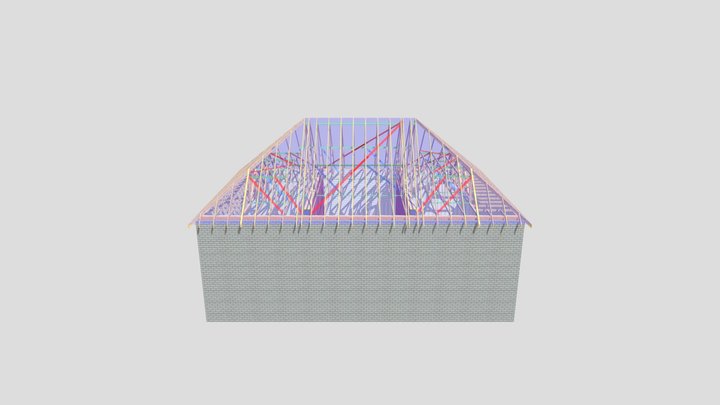 F02093JF- Hipped Terrace 3D Model