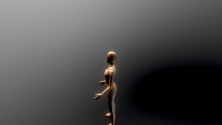 creepy mannequin 3D Model