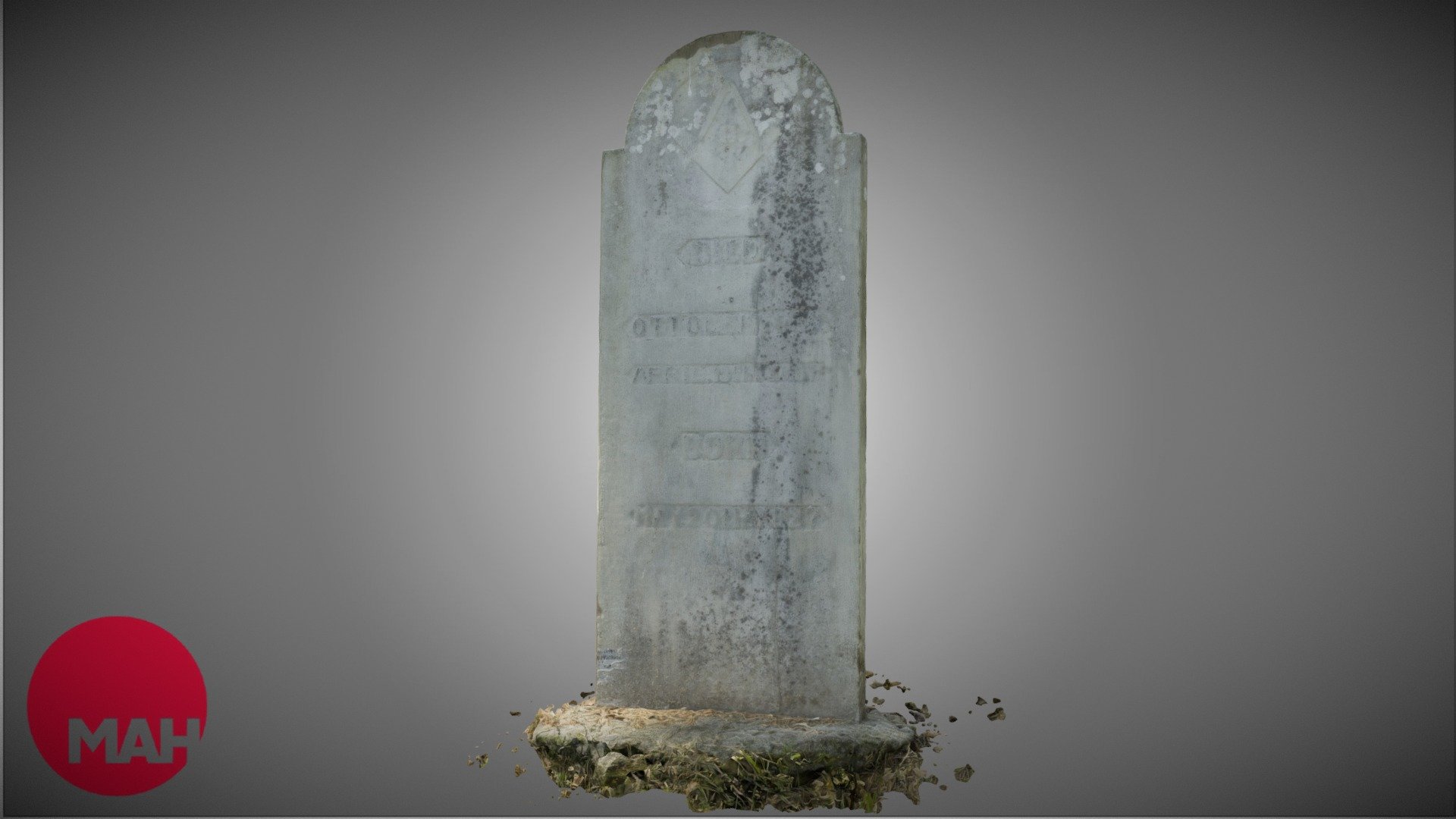 Otto L.A. Meves Grave Marker