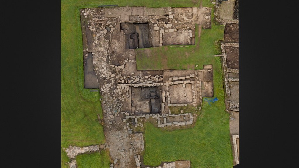 Vicus 2nd Trench 07-2016 - 3D model by SUMO GeoSurveys (@aerial-cam ...