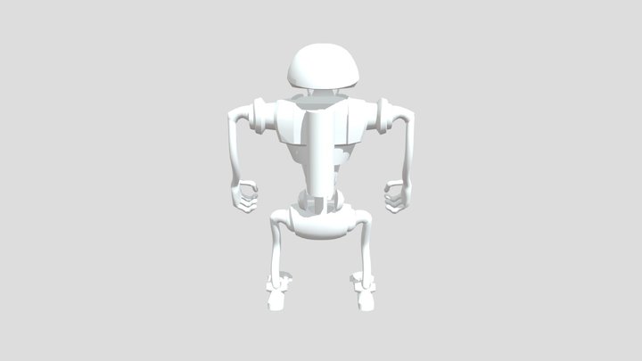 robot batla 3D Model