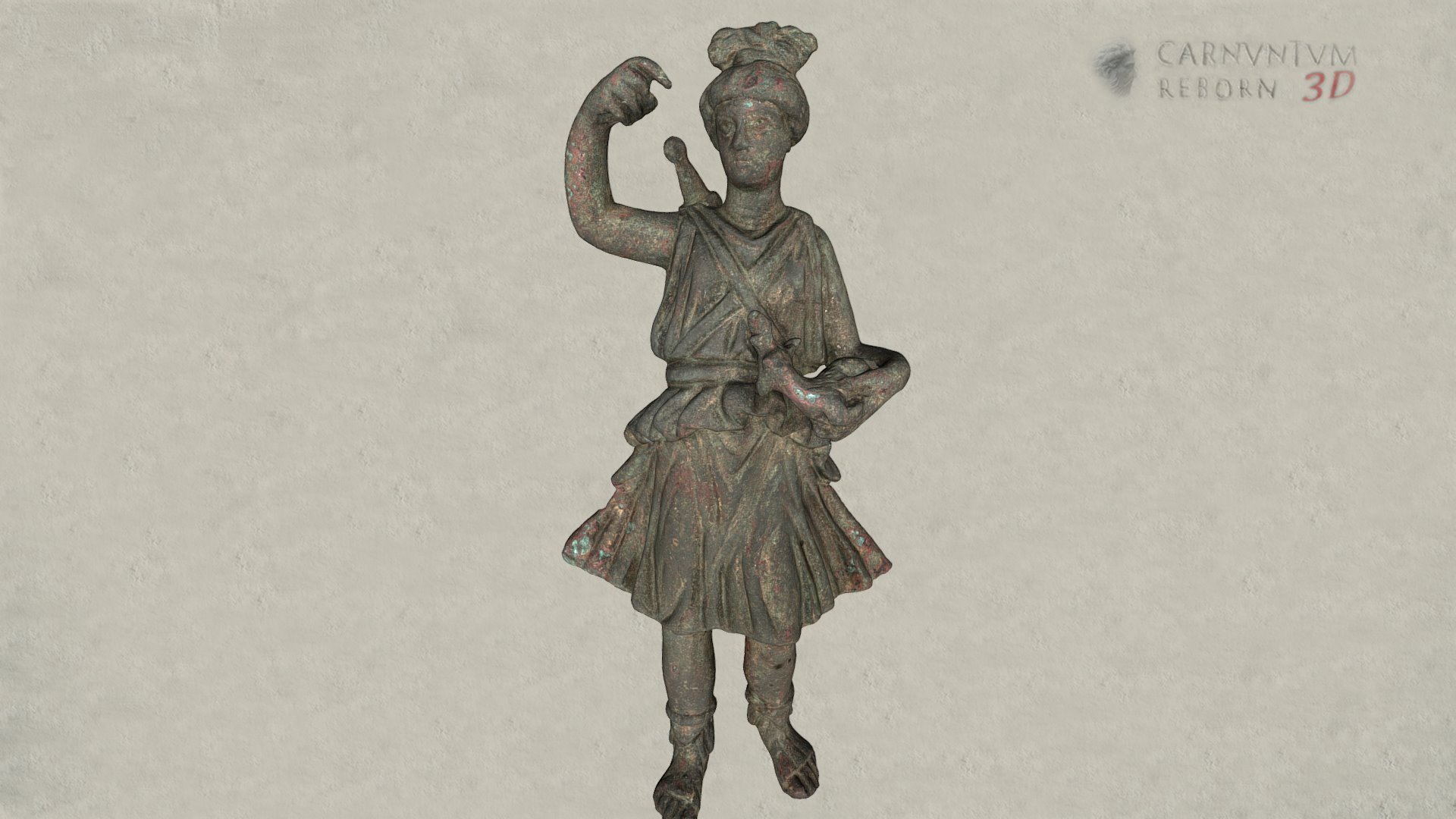 Statuette der Diana — Sketchfab embed 3D viewer