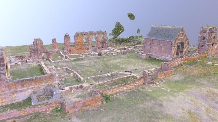 Bradgate House- Photomodeler (limited image set) 3D Model