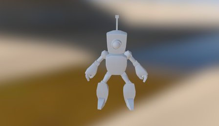 Robotín draft 3D Model
