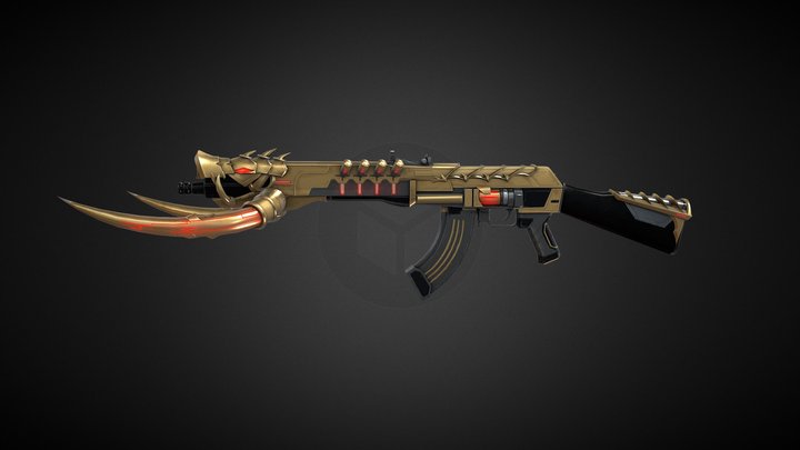 A.V.A's AK47 NewYear Boar – Modello 3D gratuito STL