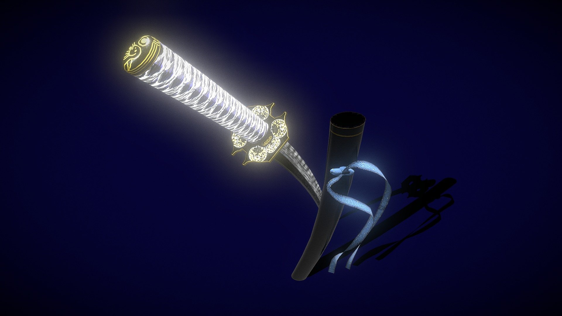 DMC Vergil Yamato Katana Version 2 Devil May Cry Sword Blade 