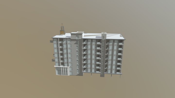 Condo With Low Cleanup 3D Model