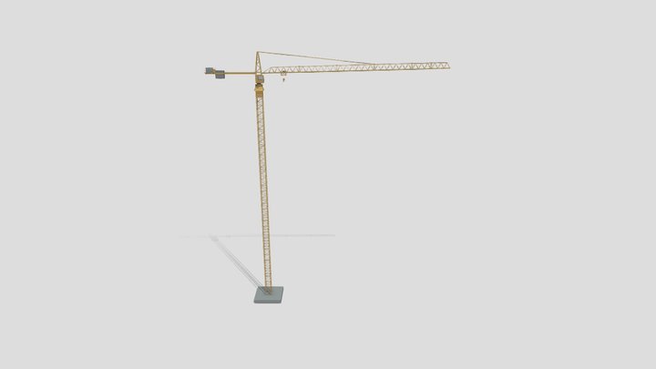 Tower Crane_Dynamic – Modello 3D gratuito STL