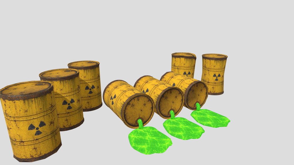 Simple Barrel (LODs)