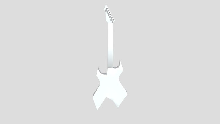 Eddie's Guitar - Martina Ruiz 3D Model