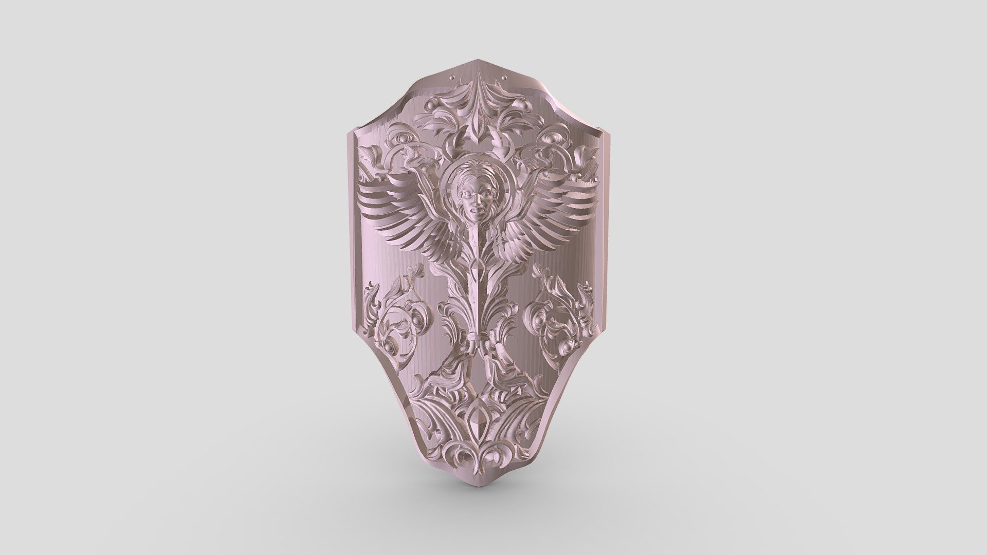Angelic Shield - Download Free 3D model by Diana Liu (@Diana123456 ...