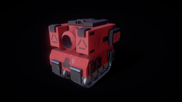 Dinky Tank 3D Model
