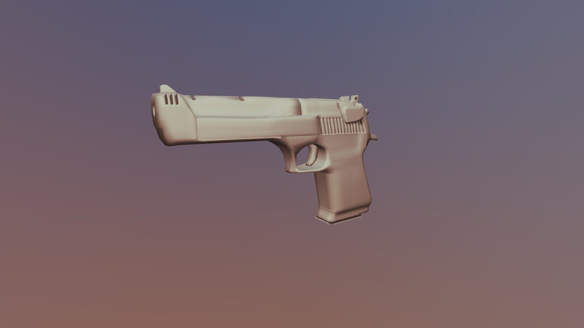 Deagle - 3D model by noeleshereu [fbc85b7] - Sketchfab