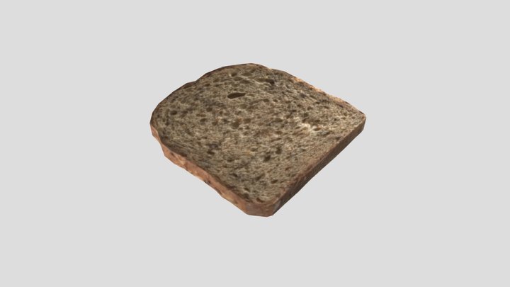 Slice Of Bread 3D Model