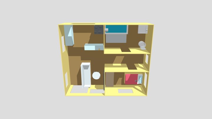 Casa Parcial 3D Model