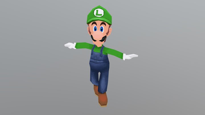 Lugi Dancing 3D Model