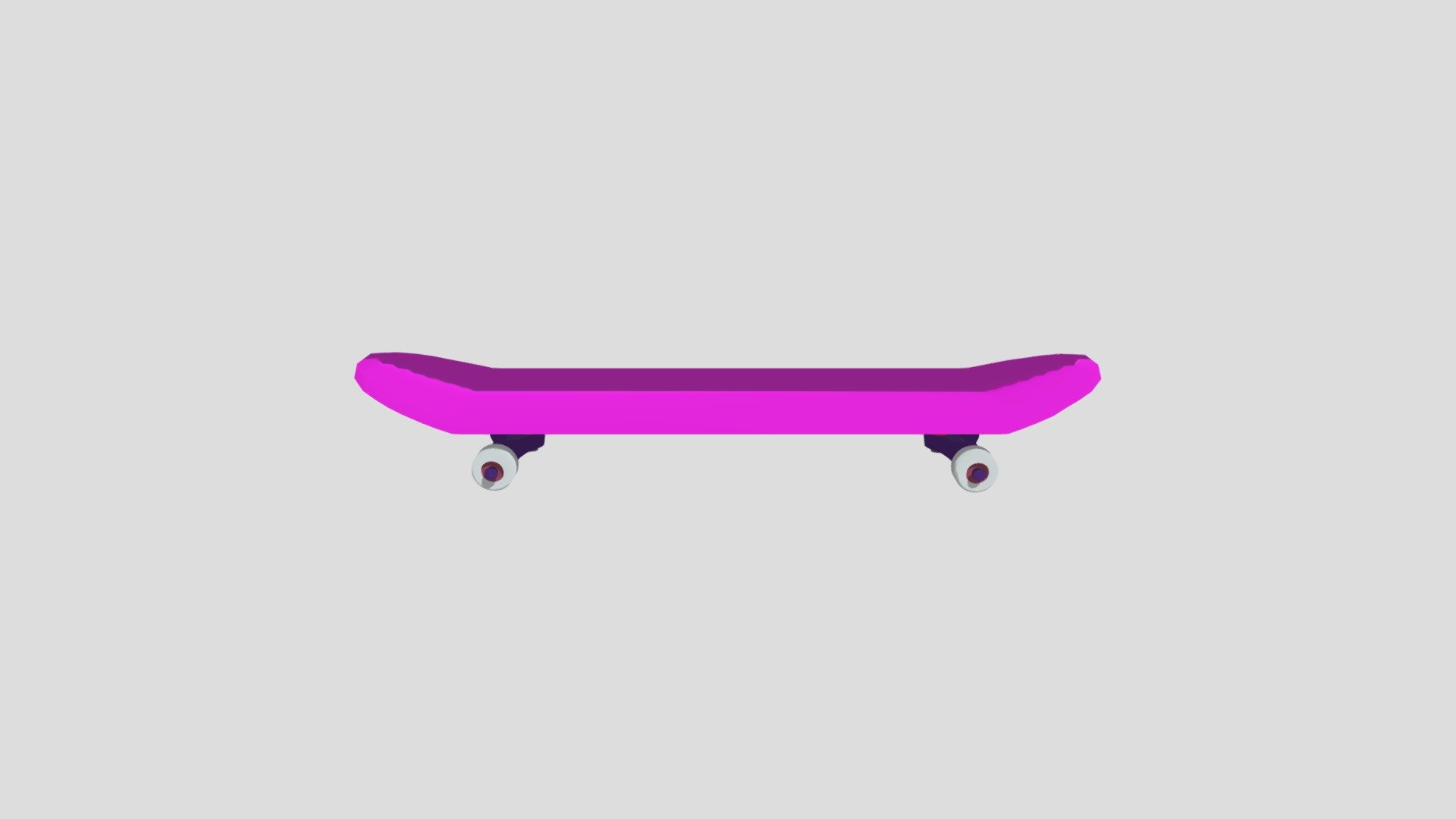 Skateboard blender 3D animation