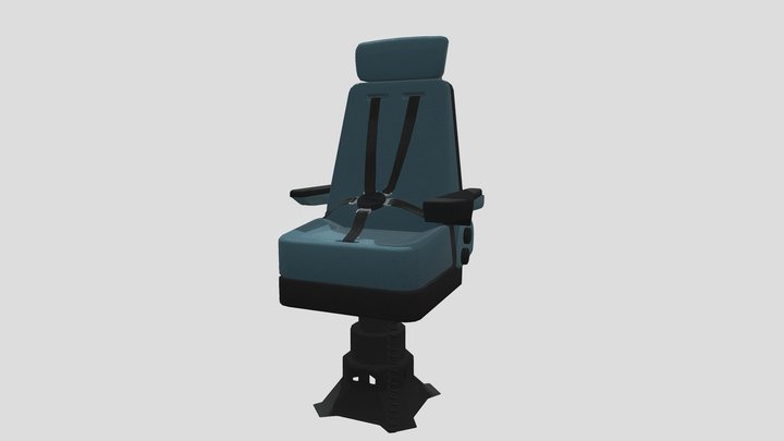 Piolet seat Airbus a350 3D Model