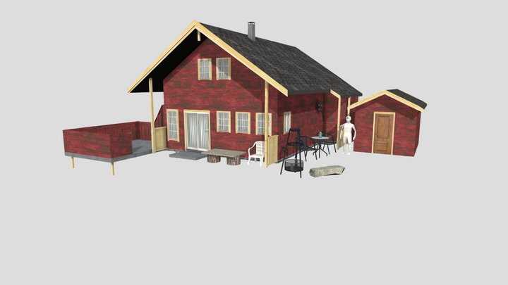 DAE grandma's house model 3D Model