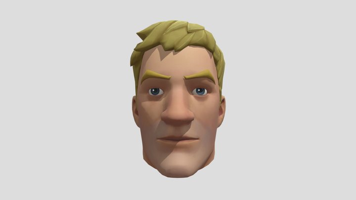 Jonesy Head (Fortnite) 3D Model