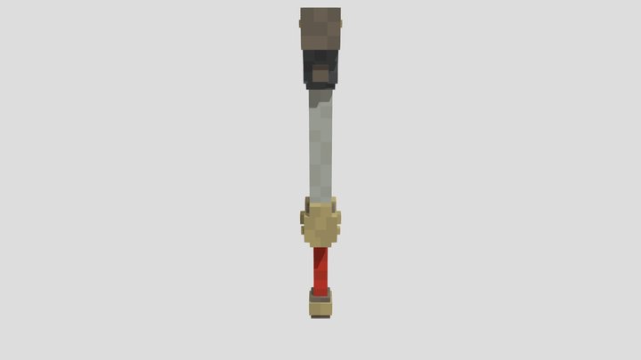 Minecraft stone smasher botw 3D Model