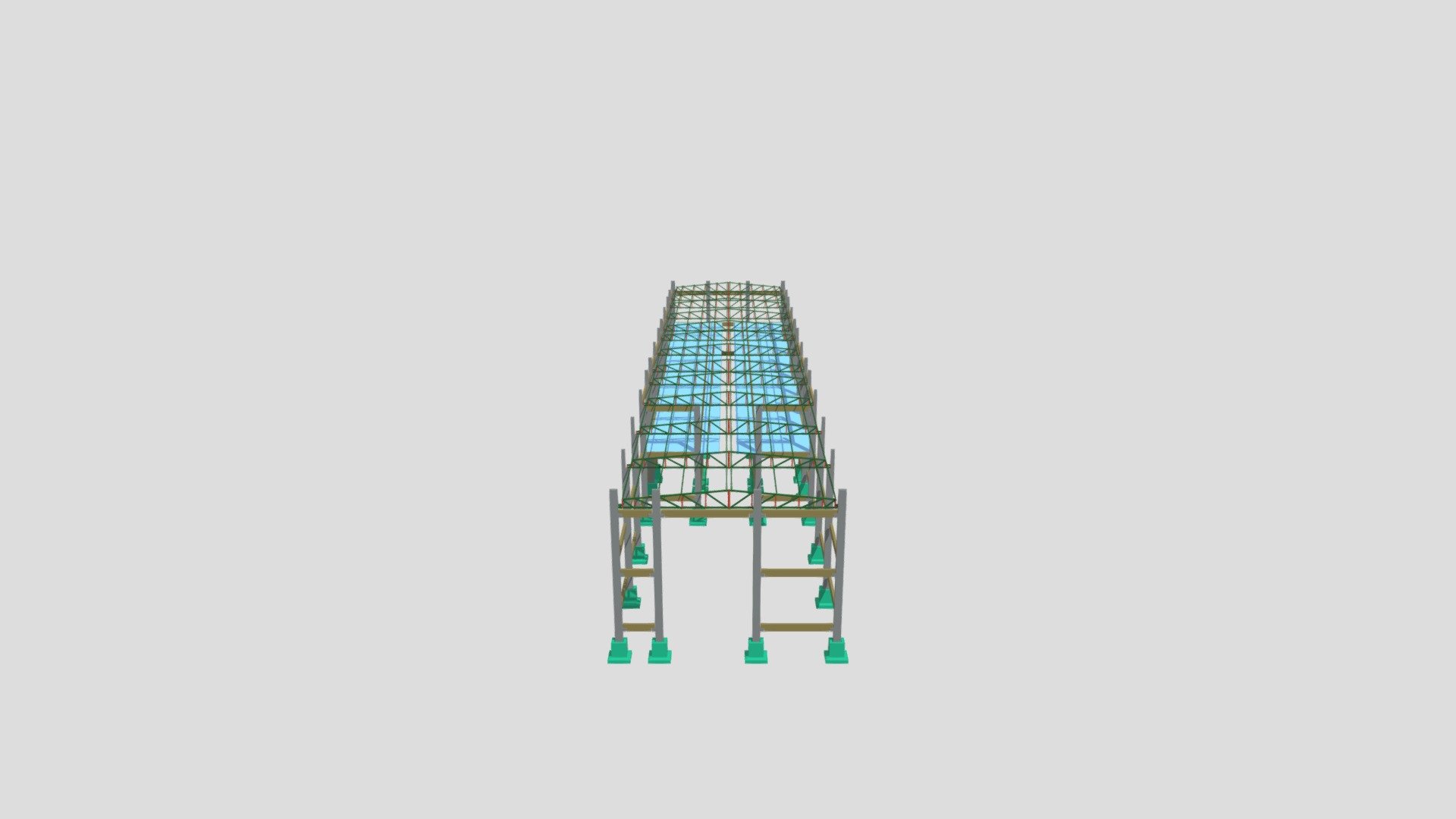 Modelagem Estrutural 3D- Tijucal