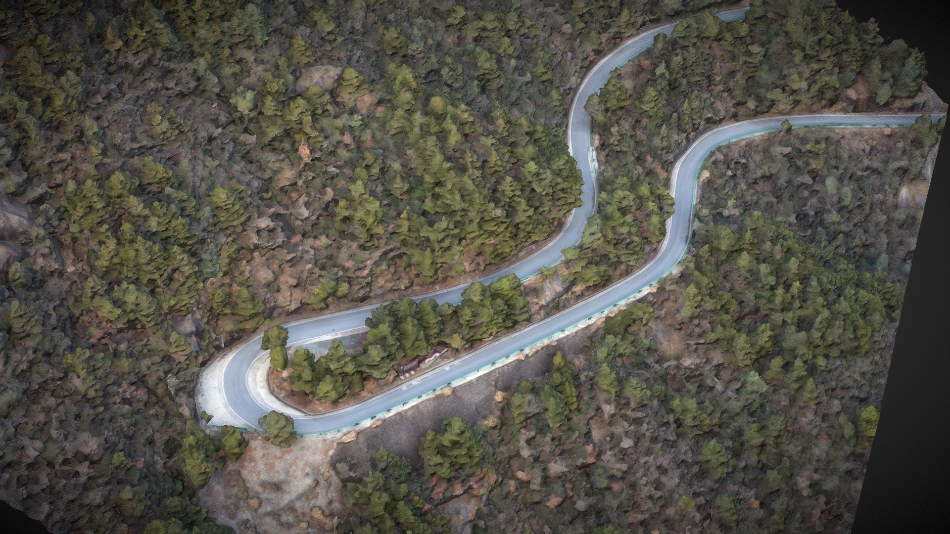 Mountain road - Download Free 3D model by Metazeon [fbd09c2] - Sketchfab