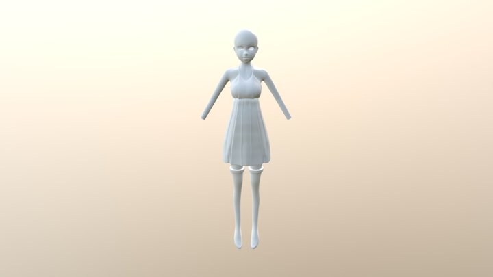 Modeling Karakter 3D Model