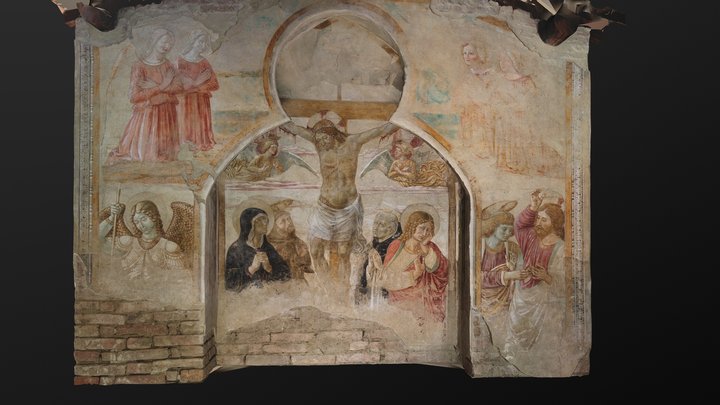 Tabernacolo affrescato - Benozzo Gozzoli 3D Model