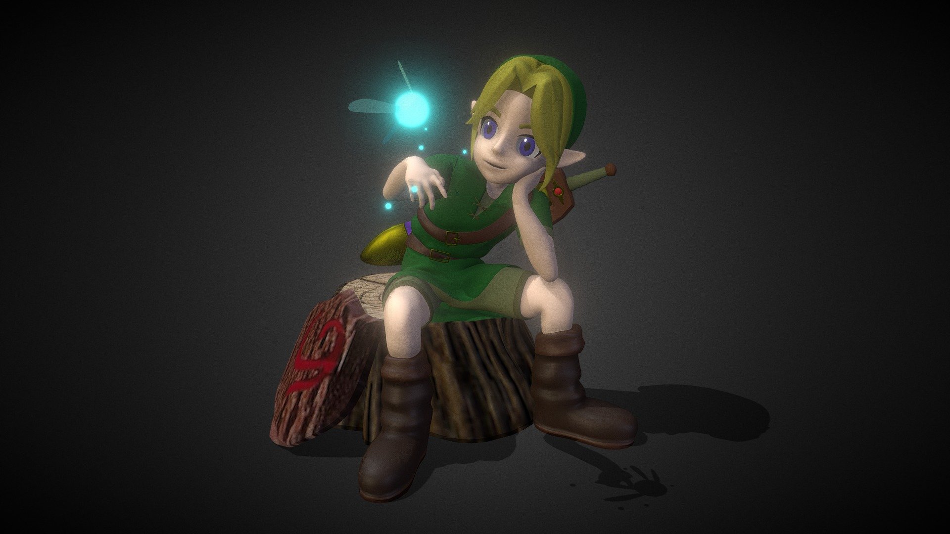 Art-Accurate Link [The Legend of Zelda: Ocarina of Time 3D] [Mods]