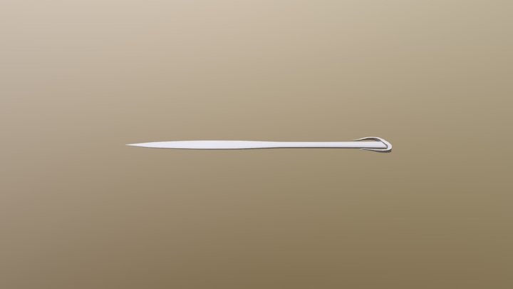 It's not a butt, it's a pommel!!! 3D Model