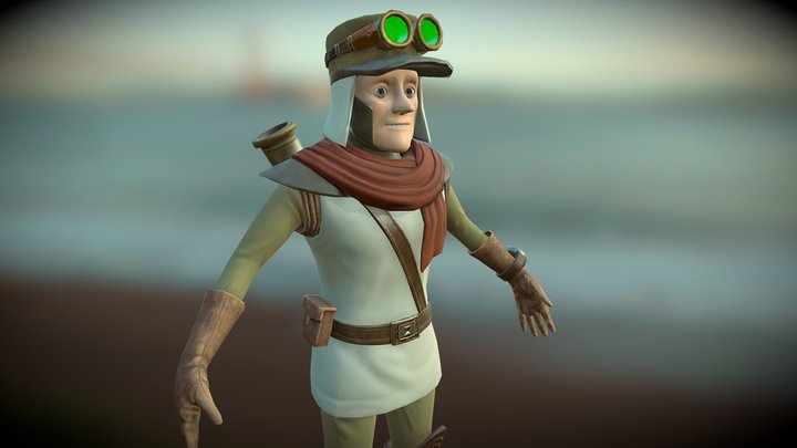 Justin Time 3D Model