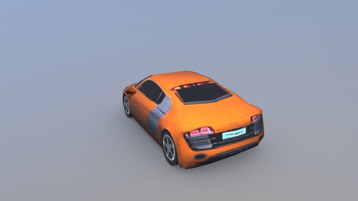 Audi R8 2007 – Modello 3D gratuito STL