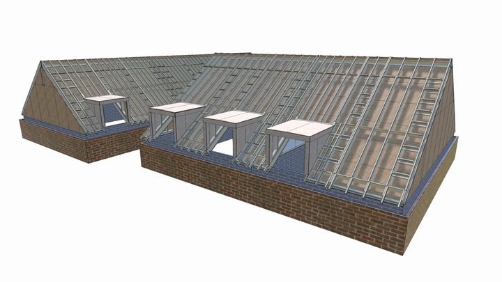 Apt Block 3D Model