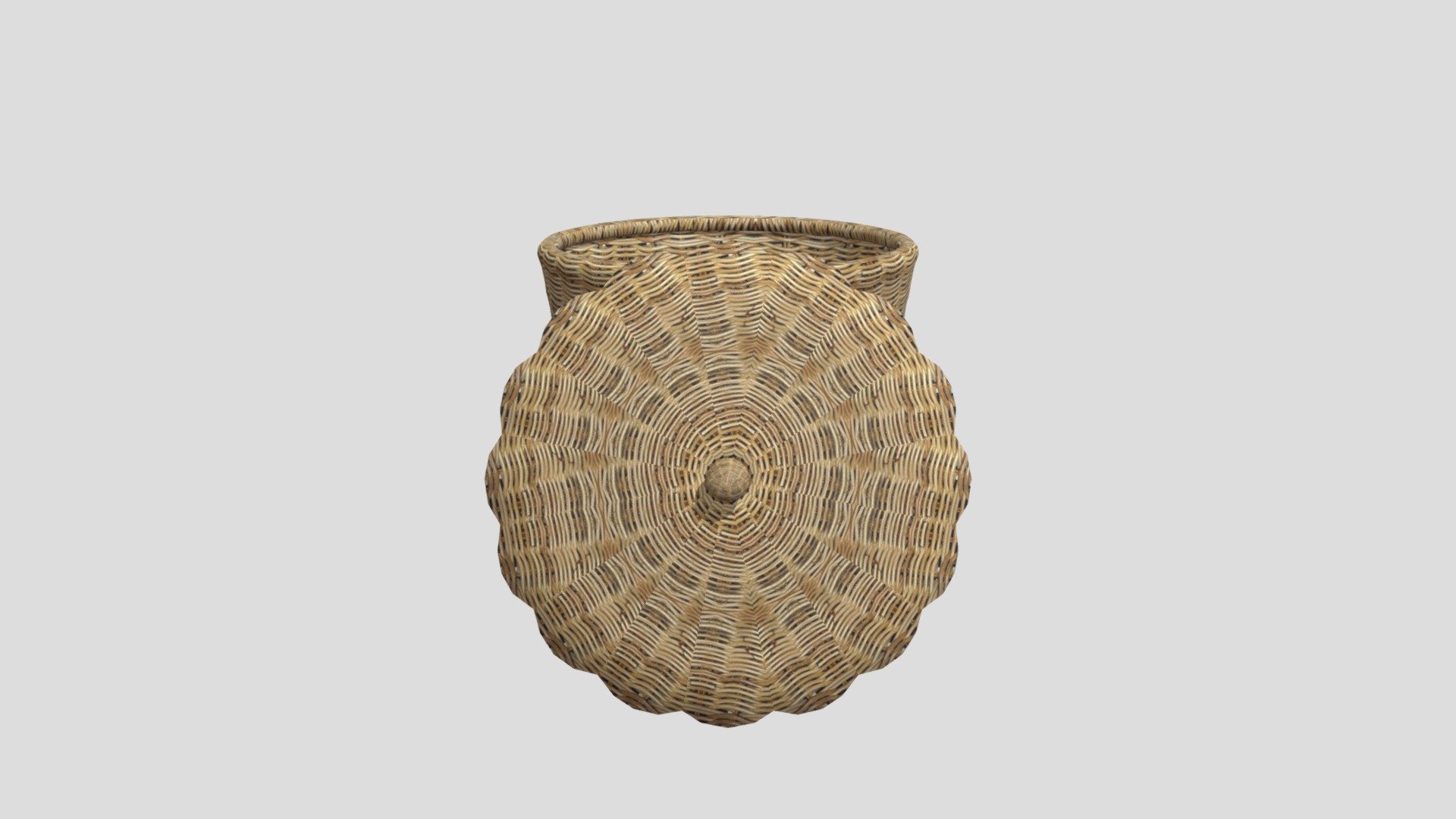 Dustbin Rattan Basket