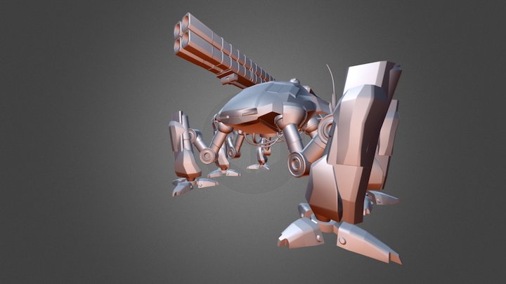 Frog_mech_WIP 3D Model