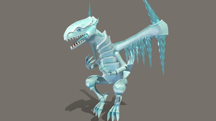 Arctic Dragon 3D Model