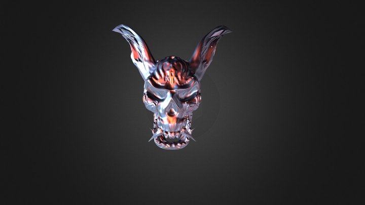 Demon Skull 3D Model