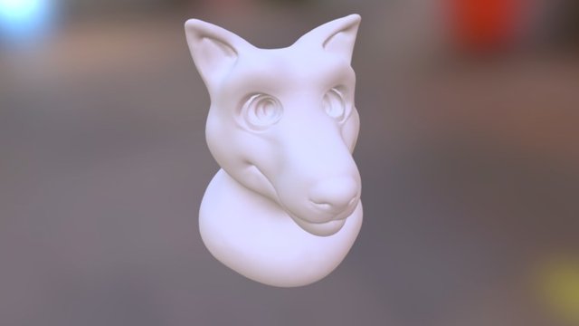 Canine WIP 3D Model