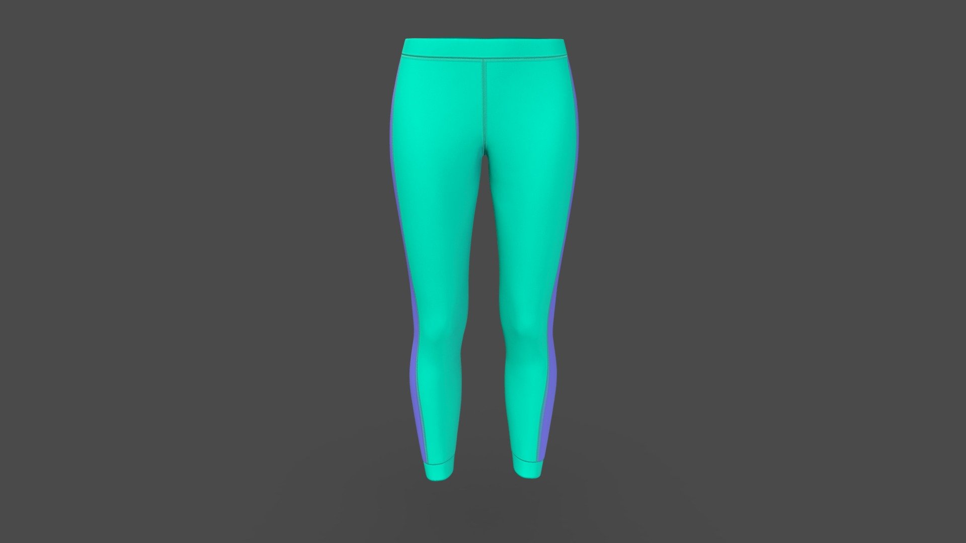 Mesh Color Block Leggings