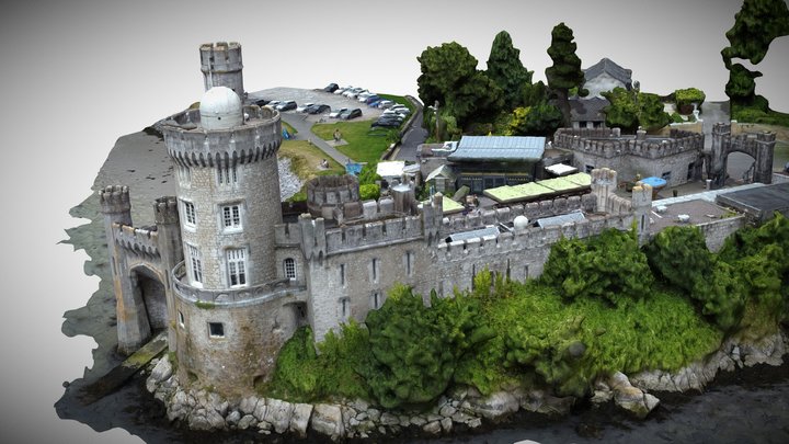 Black Rock Castle Cork 3D Model